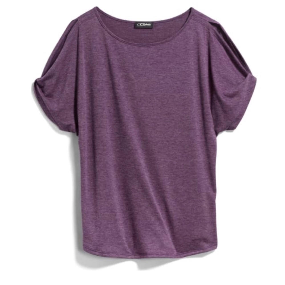 Colette Romey Cold Shoulder Knit Top